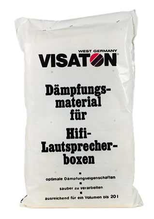 Visaton polyester luidspreker demping